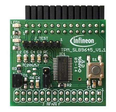 Infineon TPM 45 IRIDIUMBOARD Cryptographic Authentication Evaluation Board IRIDIUM9645TPMI2CTOBO1 [IRIDIUM9645TPMI2CTOBO1]; 234-2987