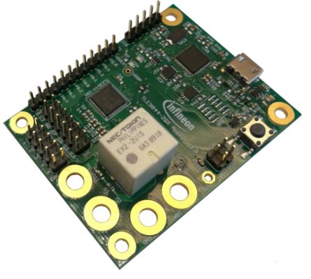 Infineon TLE9844-2QX-APPKIT Motor Controller for 4 kB RAM, 64 kB flash memory, ARM Cortex-M0 MCU for Automotive, Motor [TLE98442QXAPPKITTOBO1]; 234-3022