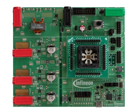Infineon TLE987X EVALB-TQFP 3 Phase Motor Drive for B6-Bridge for BLDC motor drive, MOSFETS, UART for 3-phase [TLE987XEVALBTQFPTOBO1]; 234-3027