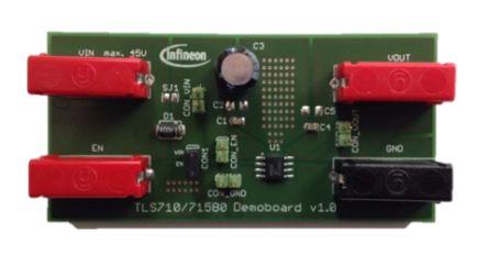 Infineon TLS205B0LDV BOARD LDO Voltage Regulator for TLS205B0 for LDO TLS205B0LDV [TLS205B0LDVBOARDTOBO1]; 234-3036