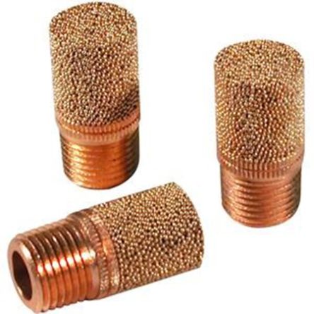 SMC AN Polyacetal 10bar Pneumatic Silencer, Threaded, M3 [AN120-M3]; 234-4164