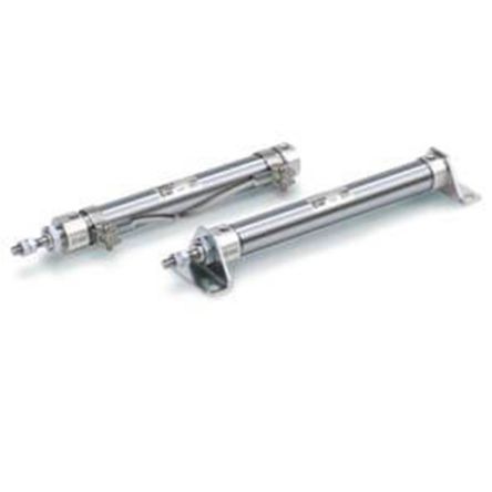 SMC Double Acting Cylinder - 16mm Bore, 150mm Stroke, CDJ Series, Double Acting [CDJ2B16-150AZ-A]; 234-4317