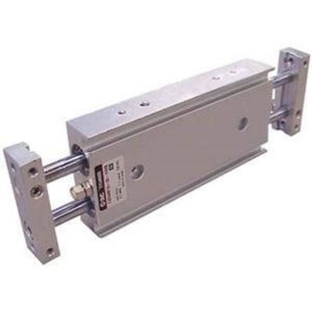 SMC Pneumatic Compact Cylinder - 20mm Bore, 100mm Stroke, CXS Series, Double Acting [CXSWM20-100]; 234-4525