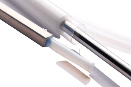 RS PRO Heat Shrink Tubing, Clear 2mm Sleeve Dia. x 1.22m Length 4:1 Ratio [0]; 234-5955