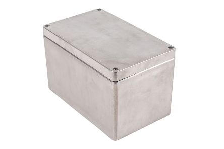 Hammond 1590Z Series Clear Die Cast Aluminium Alloy General Purpose Enclosure, IP68, 260 x 160 x 160mm [1590Z163]; 234-5972