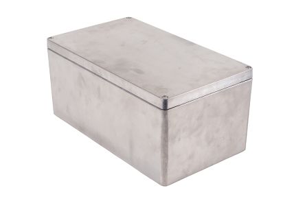 Hammond 1590Z Series Clear Die Cast Aluminium Alloy General Purpose Enclosure, IP68, 400 x 230 x 180mm [1590Z250]; 234-5976