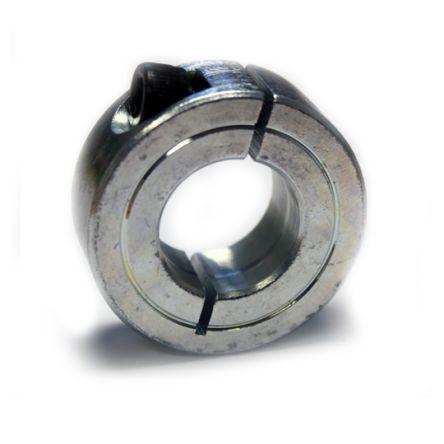 RS PRO Shaft Collar, One Piece, Clamp Screw, Bore 12mm, OD 28mm, W 11mm, Steel [0]; 234-6952