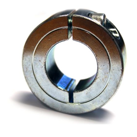 RS PRO Shaft Collar, One Piece, Clamp Screw, Bore 20mm, OD 40mm, W 15mm, Stainless Steel [0]; 234-6955