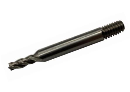 RS PRO End Mill, 3mm Cutter, High Speed Steel, 9.5mm Cut Length [0]; 234-8274
