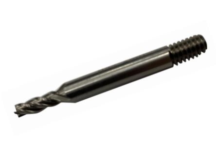 RS PRO End Mill, 4mm Cutter, High Speed Steel, 12.5mm Cut Length [0]; 234-8275