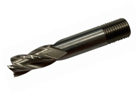 RS PRO End Mill, 8mm Cutter, High Speed Steel, 18mm Cut Length [0]; 234-8277
