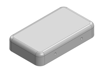 Masach Tech Tin Plated Steel Shielding Cage Seamless Cover, 21.6 x 12.6 x 4mm [MS210-10C]; 234-8599