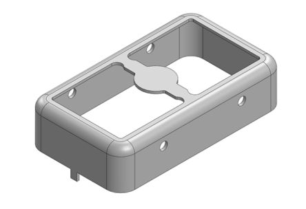 Masach Tech Tin Plated Steel Shielding Cage Seamless Frame, 21 x 12 x 5mm [MS210-10F]; 234-8601