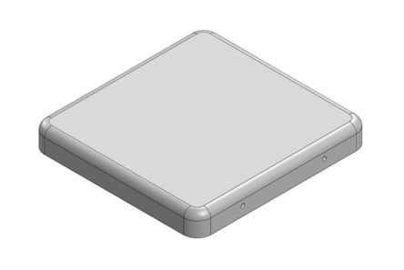 Masach Tech Tin Plated Steel Shielding Cage Seamless Cover, 31.8 x 30.6 x 4mm [MS312-10C]; 234-8612