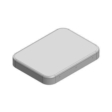 Masach Tech Tin Plated Steel Shielding Cage Seamless Cover, 32.9 x 24.4 x 4mm [MS323-30C]; 234-8622