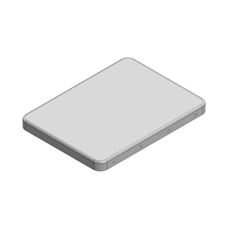 Masach Tech Tin Plated Steel Shielding Cage Seamless Cover, 55.4 x 41.4 x 4mm [MS548-10C]; 234-8652