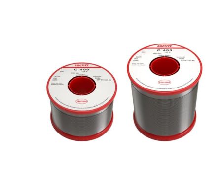 Loctite Wire, 0.7mm Lead solder, 183 → 188°C Melting Point [Loctite C 400 60EN]; 234-9604