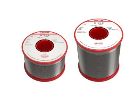 Loctite Wire, 0.5mm Solder, 227°C Melting Point [Loctite C 502]; 234-9606