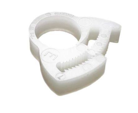 RS PRO Nylon  Snap Grip Hose Clamp, 10.2 → 11.8mm ID [0]; 235-0617