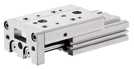 RS PRO Pneumatic Guided Cylinder - 12mm Bore, 50mm Stroke, ELS Series, Double Acting [0]; 235-1132