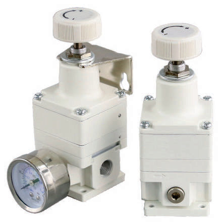 RS PRO G 1/4 Pneumatic Regulator - 0.3bar to 0.8MPa, 0.01MPa max. input [0]; 235-1134