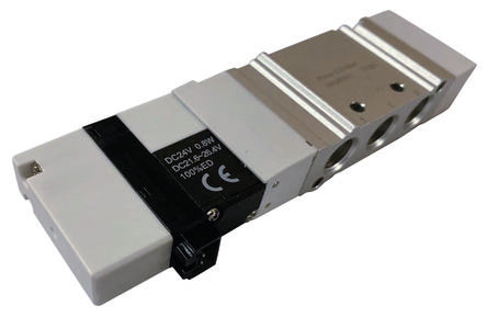 RS PRO 5/2 Pneumatic Solenoid Valve - Solenoid/Spring G 1/8 SV Series [0]; 235-1283