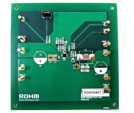 ROHM Evaluation Board of BD9F500QUZ Buck Converter for BD9F500QUZ [BD9F500QUZ-EVK-001]; 235-2598