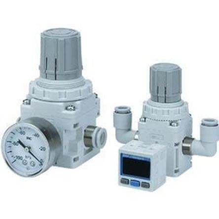 SMC Metric M10 port 240L/min Vacuum Regulator [IRV20A-C10]; 235-3108