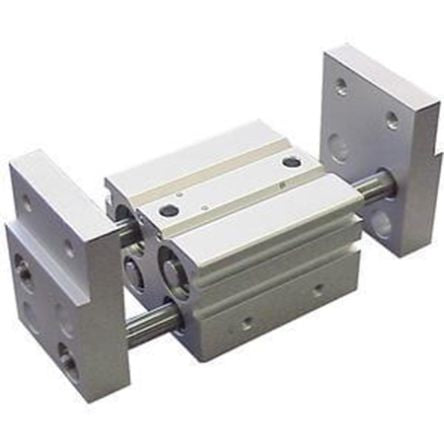 SMC 2 Finger Double Action Pneumatic Gripper, MHL2-25D1, Parallel Gripping Type [MHL2-25D1]; 235-3295