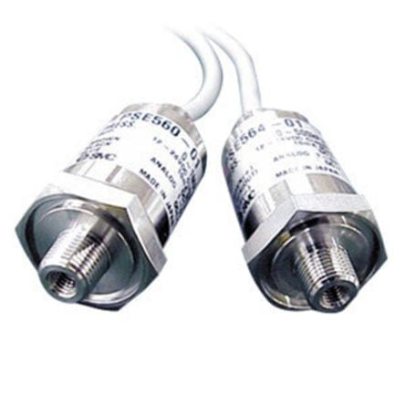 SMC Pressure Sensor 500bar, 12 → 24V [PSE561-01]; 235-3393