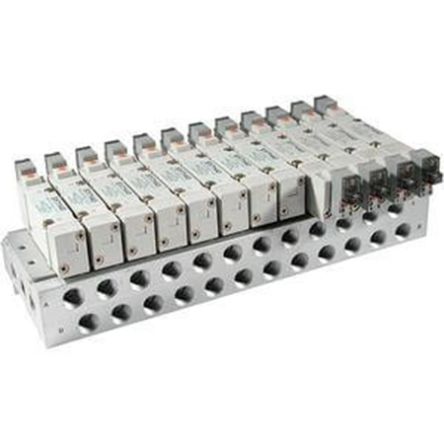 SMC SY7000 series 6 station G 1 Manifold [SS5Y7-20-06-00F-Q]; 235-3436