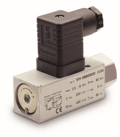 RS PRO Pressure Switch, G1/4 -1bar to 80 bar [0]; 235-4729