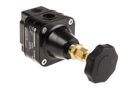 RS PRO Pneumatic Regulator - 0.02bar to 0.5bar, 8bar max. input [0]; 235-4733
