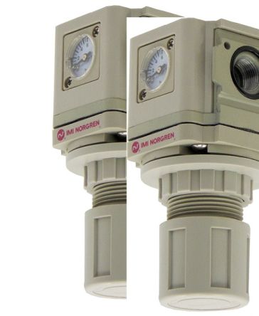 RS PRO G 3/8 Pneumatic Regulator - 0.5bar to 8.5bar, 3/8in, 10bar max. input [0]; 235-4739