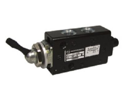 RS PRO Toggle 5/2 Pneumatic Control Valve super X manual 5/2 valve Series, G 1/8, 1/8in, III B [0]; 235-4743