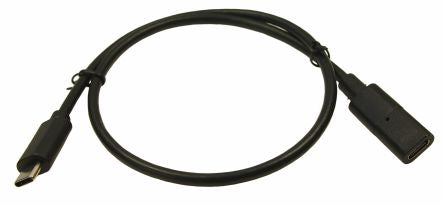 RS PRO USB 3.1, Male USB C to Female USB C, 500mm [0]; 235-4777