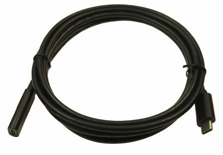 RS PRO USB 3.1, Male USB C to Female USB C, 2m [0]; 235-4781