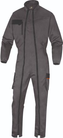 Delta Plus Black/Green/White/Yellow Reusable Overall, XL [M2CZ3GOXG]; 235-5432