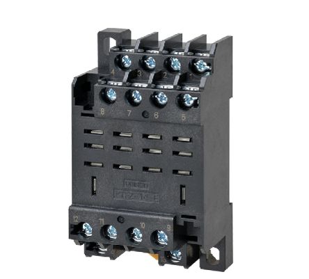 Omron LY 14 Pin 2000V DIN Rail Relay Socket, for use with LY Series Bi-polar Relay [PTFZ-14-E]; 235-5441