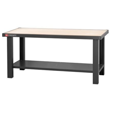 Facom Beech Wood Workbench, 1000kg Max Load, 850mm x 2000mm [WB.2000WA]; 235-6278