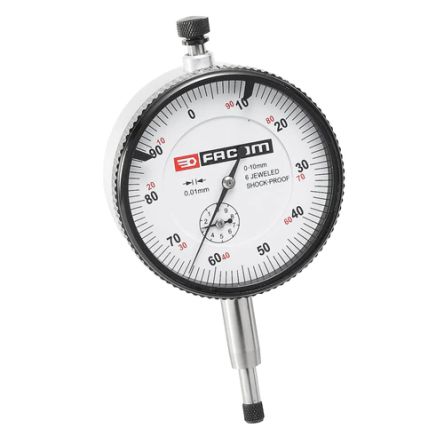 Facom 812B.AC Dial Indicator, 0 → 10 mm Measurement Range, 0.01 mm Accuracy [812B.AC]; 236-1273