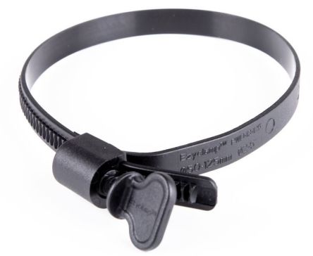 Ezyclamp Nylon Hose Clamp, 50 → 125mm ID [EZYWING/015]; 236-4419