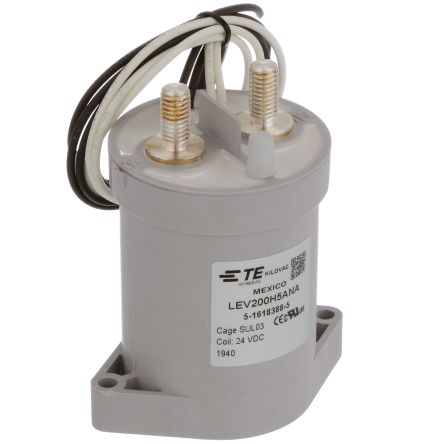 TE Connectivity LEV200 Contactor, 24 V dc Coil, 1-Pole, 500 A [5-1618388-5]; 236-4573