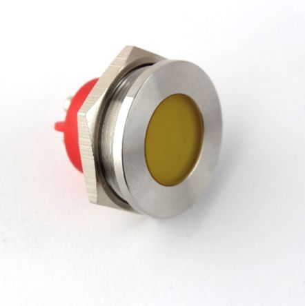CML Innovative Technologies PL25 Series Green Panel Mount Indicator, 24V, 25mm Mounting Hole Size, Screw Terminal [PL25SS023]; 236-4630