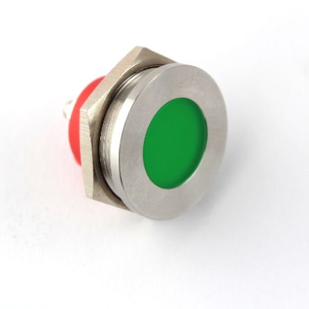 CML Innovative Technologies PL25 Series Yellow Panel Mount Indicator, 24V, 25mm Mounting Hole Size, Screw Terminal [PL25SS033]; 236-4631