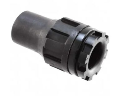 TE Connectivity CES Series Series Black Nylon Cable Gland Locknut, 1-12 UNF Thread, 6.4mm min., 19.1mm max. [CES-2]; 236-7830