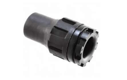 TE Connectivity CES Series Series Black Modified Polyolefin Cable Gland Locknut, 1-3/8-12 UNF Thread, 4.3mm min., [CES-3-D1]; 236-7834