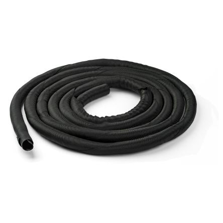 StarTech.com 15ft Black Cable Cover in Nylon, Polyester [WKSTNCM2]; 236-8393