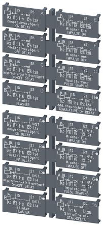 Siemens, 3RP2901 CO Labels for use with Multifunction Devices [3RP2901-0B]; 236-8407