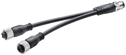 Siemens 6ES7194 Series Connecting Cable for Use with ET 200, 5-Pole M12 [6ES7194-6KA00-0XA0]; 236-8446